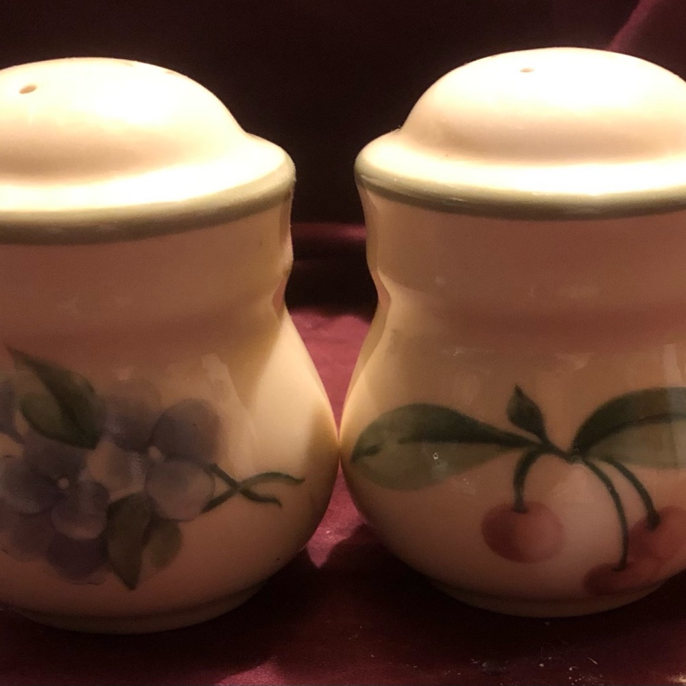Pfaltzgraff salt and pepper shakers